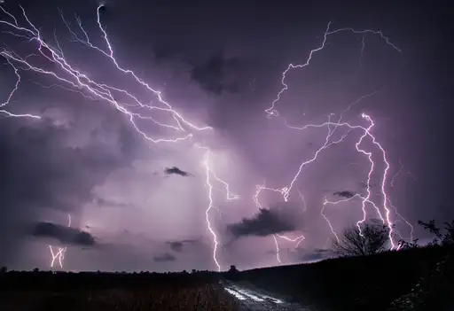 A thunderstorm