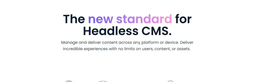Directus CMS homepage