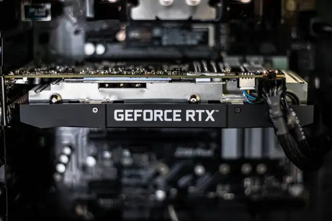 Another close up of an Nvidia Card