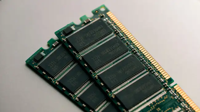 Two memory sticks side by side
