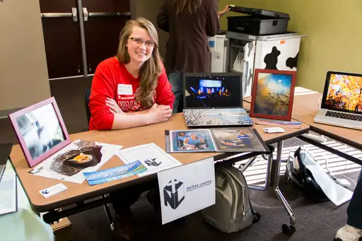 Several projects on display in relation to photography